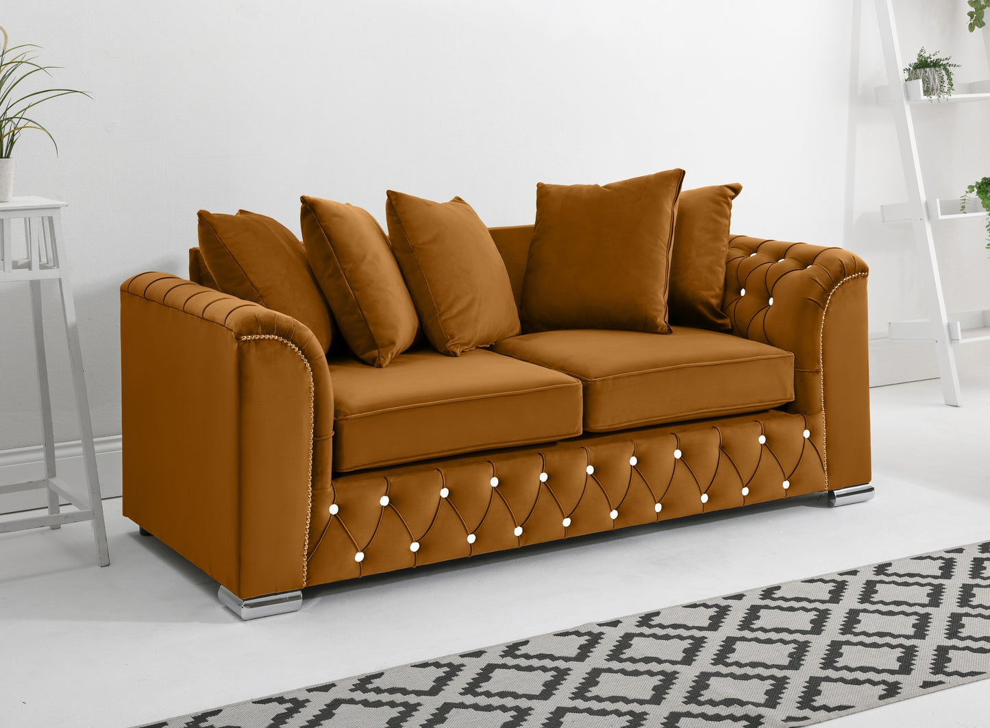 Santoro 3+2 Scatterback + Diamonds - Sofa Scape UK