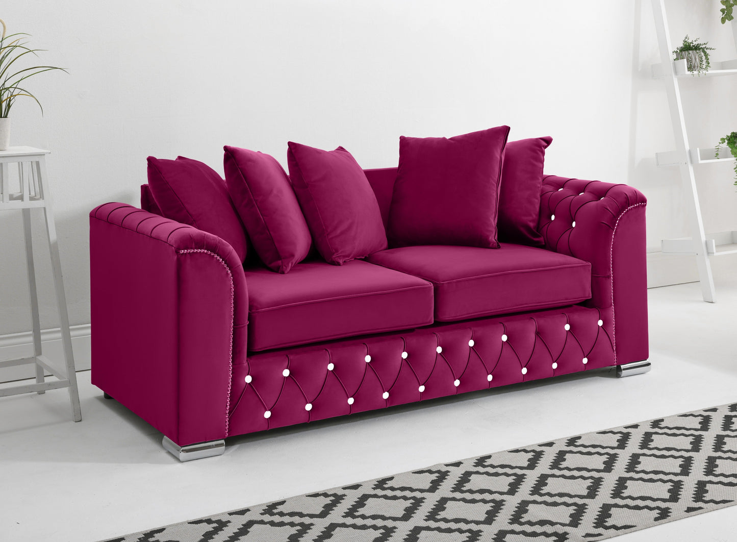 Santoro 3+2 Scatterback + Diamonds - Sofa Scape UK