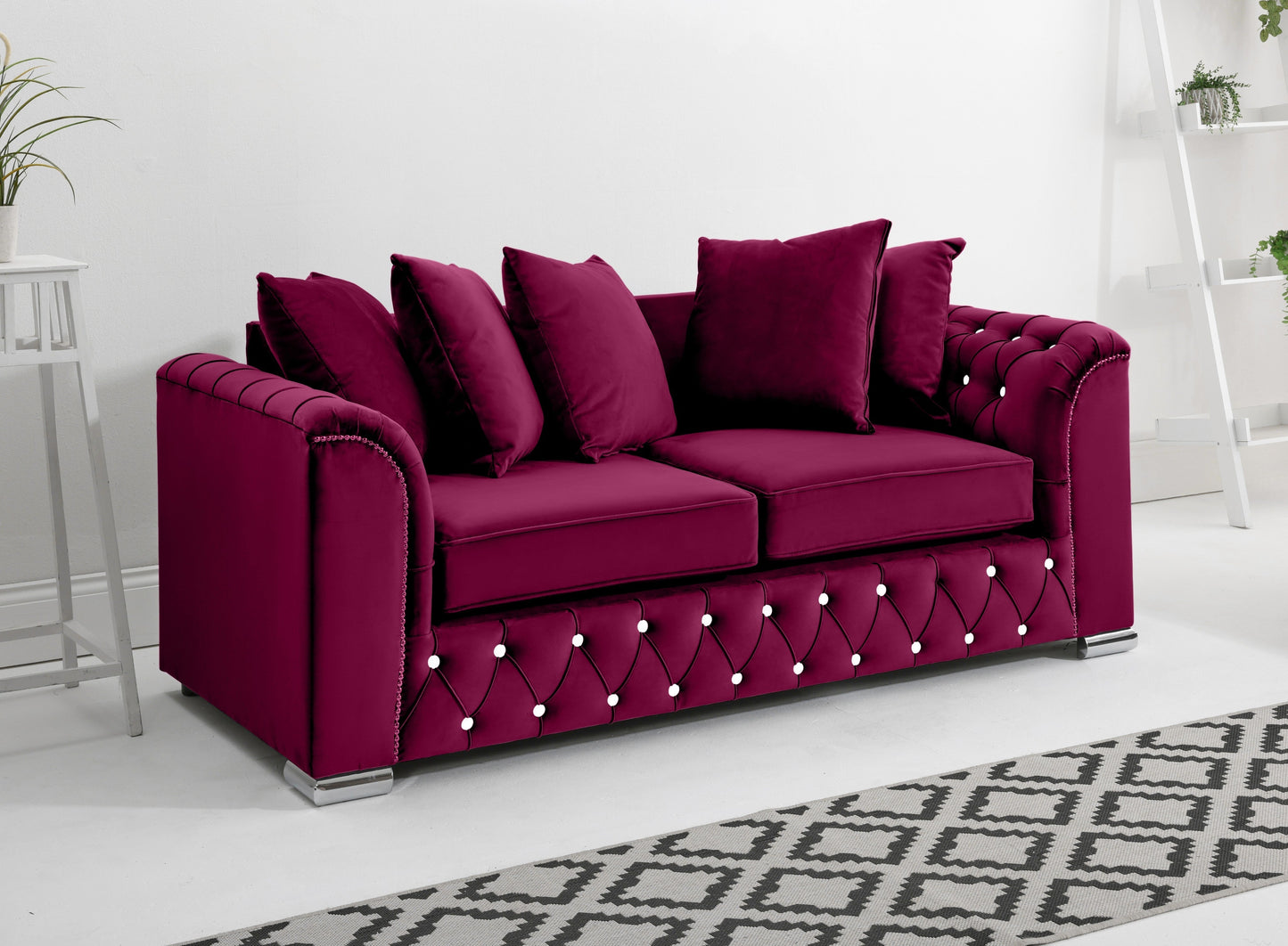 Santoro 3+2 Scatterback + Diamonds - Sofa Scape UK