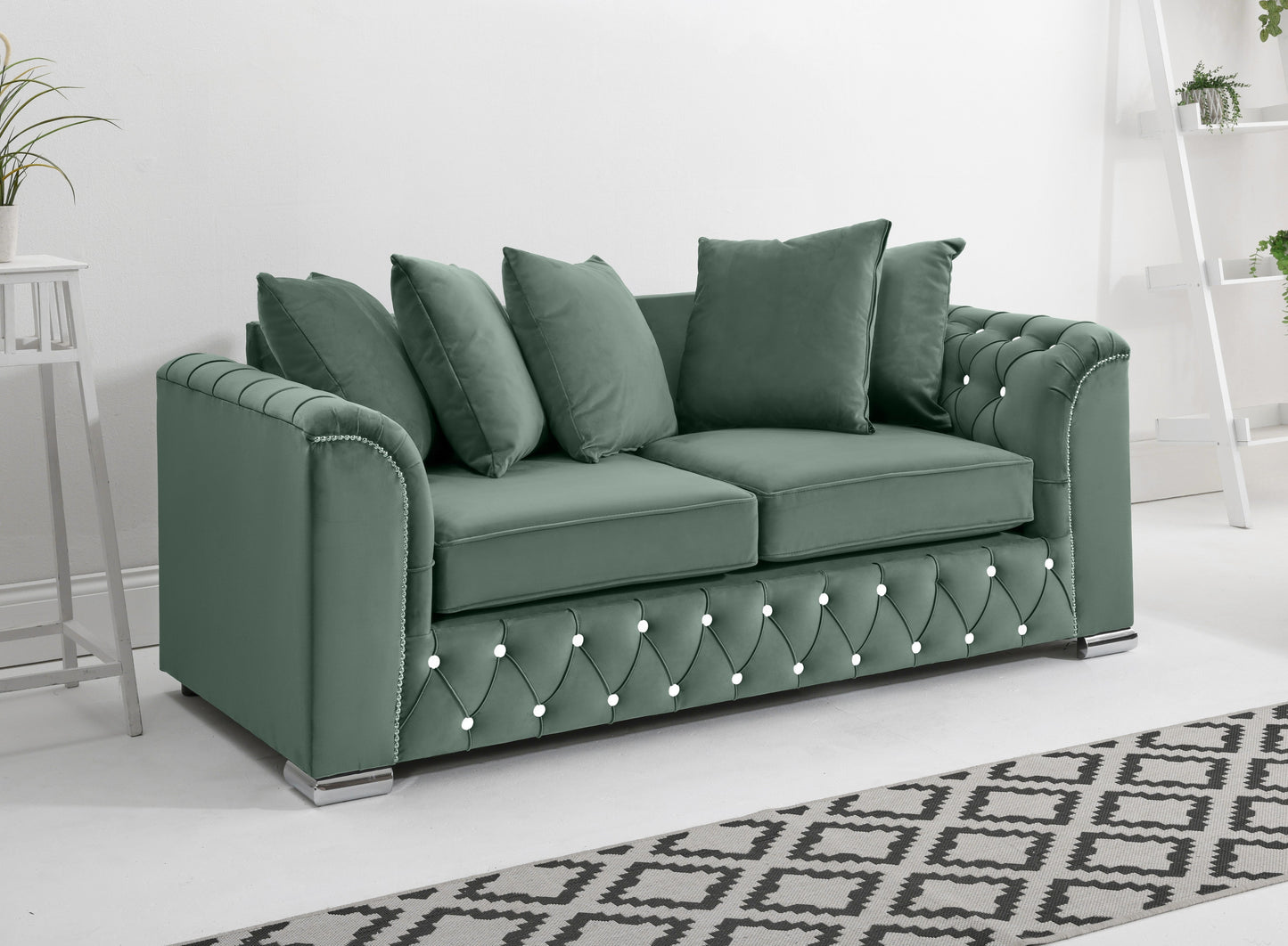 Santoro 3+2 Scatterback + Diamonds - Sofa Scape UK