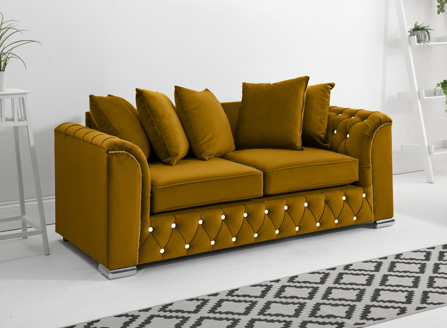 Santoro 3+2 Scatterback + Diamonds - Sofa Scape UK