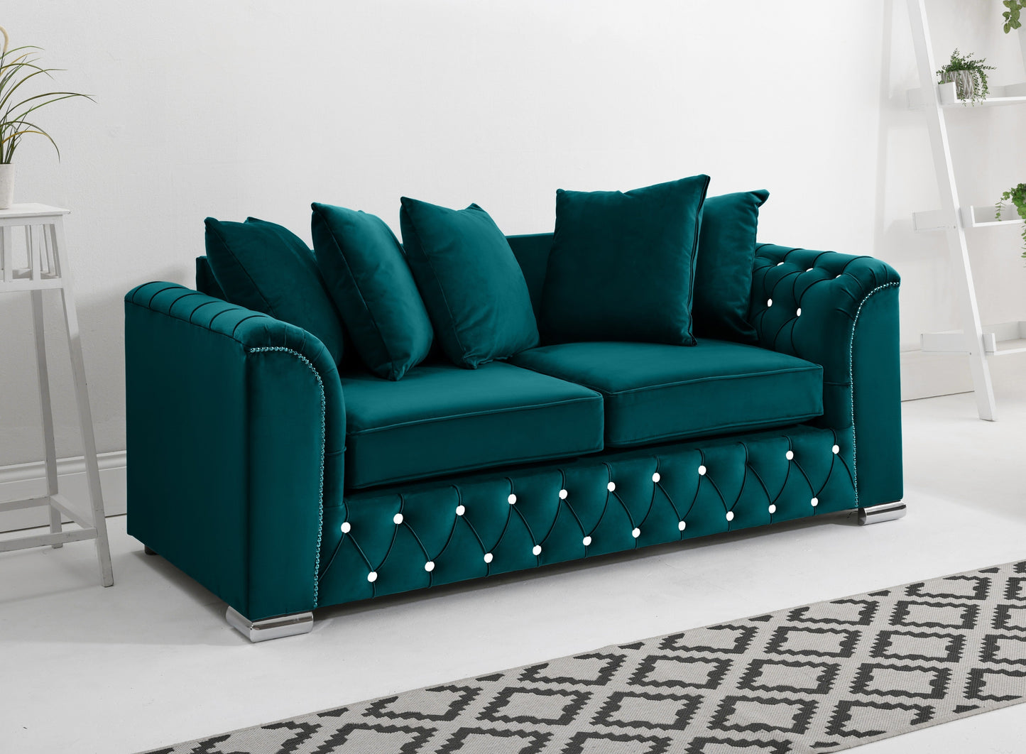 Santoro 3+2 Scatterback + Diamonds - Sofa Scape UK