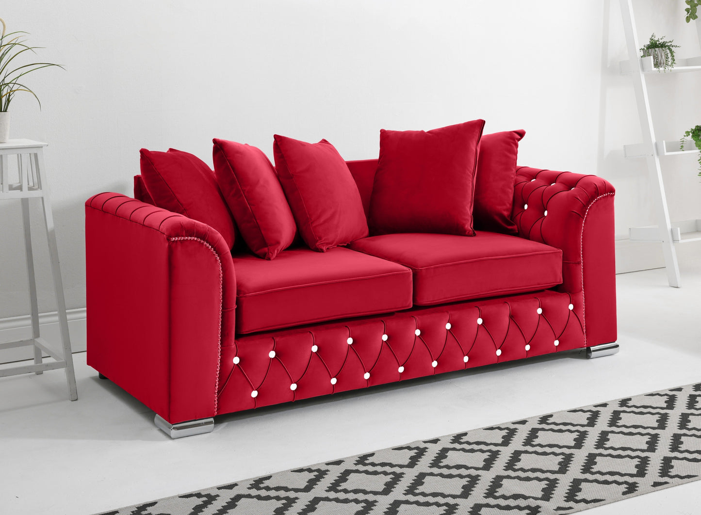 Santoro 3+2 Scatterback + Diamonds - Sofa Scape UK