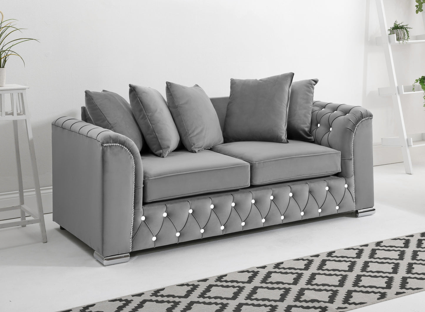 Santoro 3+2 Scatterback + Diamonds - Sofa Scape UK