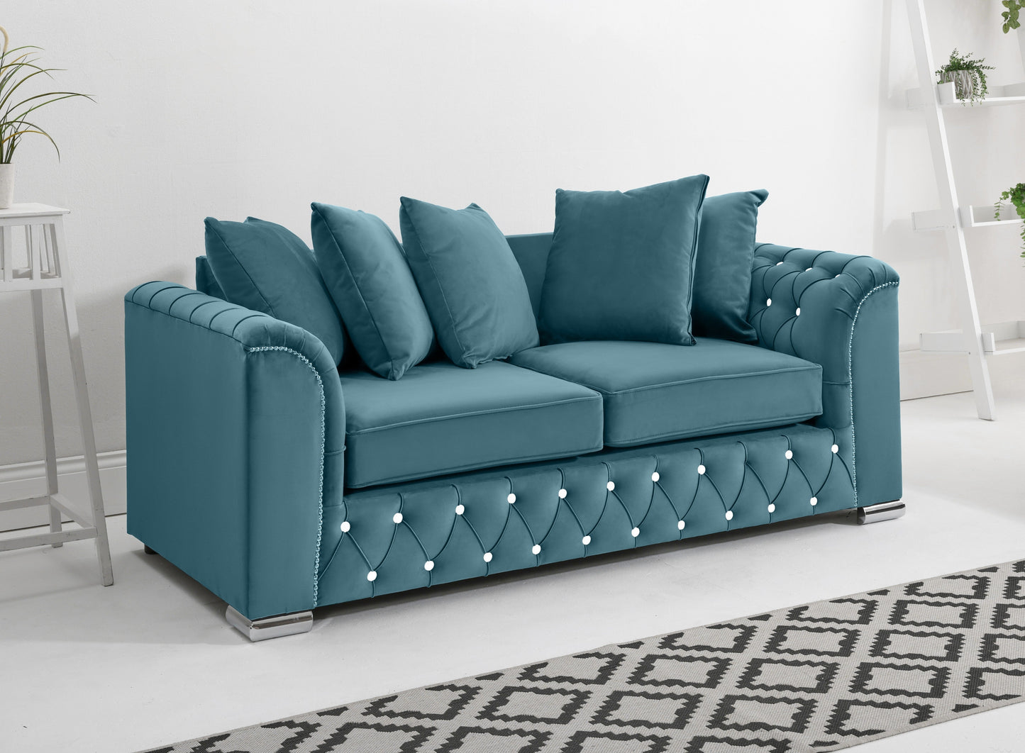 Santoro 3+2 Scatterback + Diamonds - Sofa Scape UK