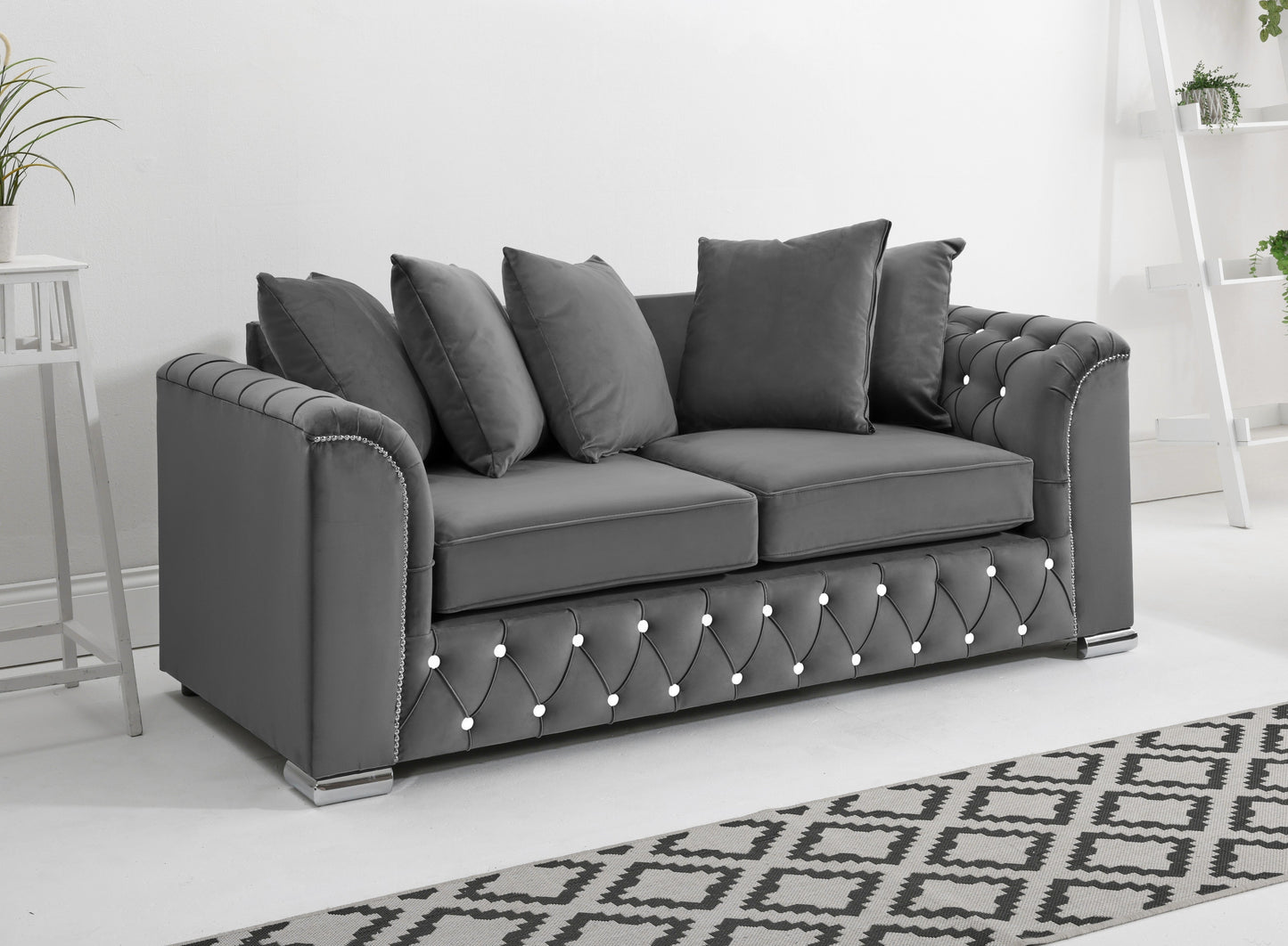 Santoro 3+2 Scatterback + Diamonds - Sofa Scape UK