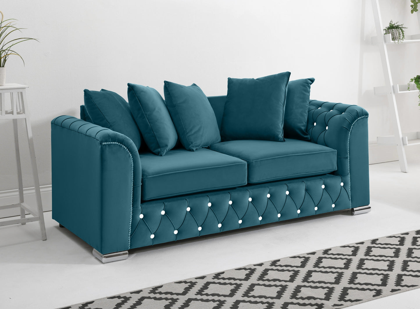 Santoro 3+2 Scatterback + Diamonds - Sofa Scape UK