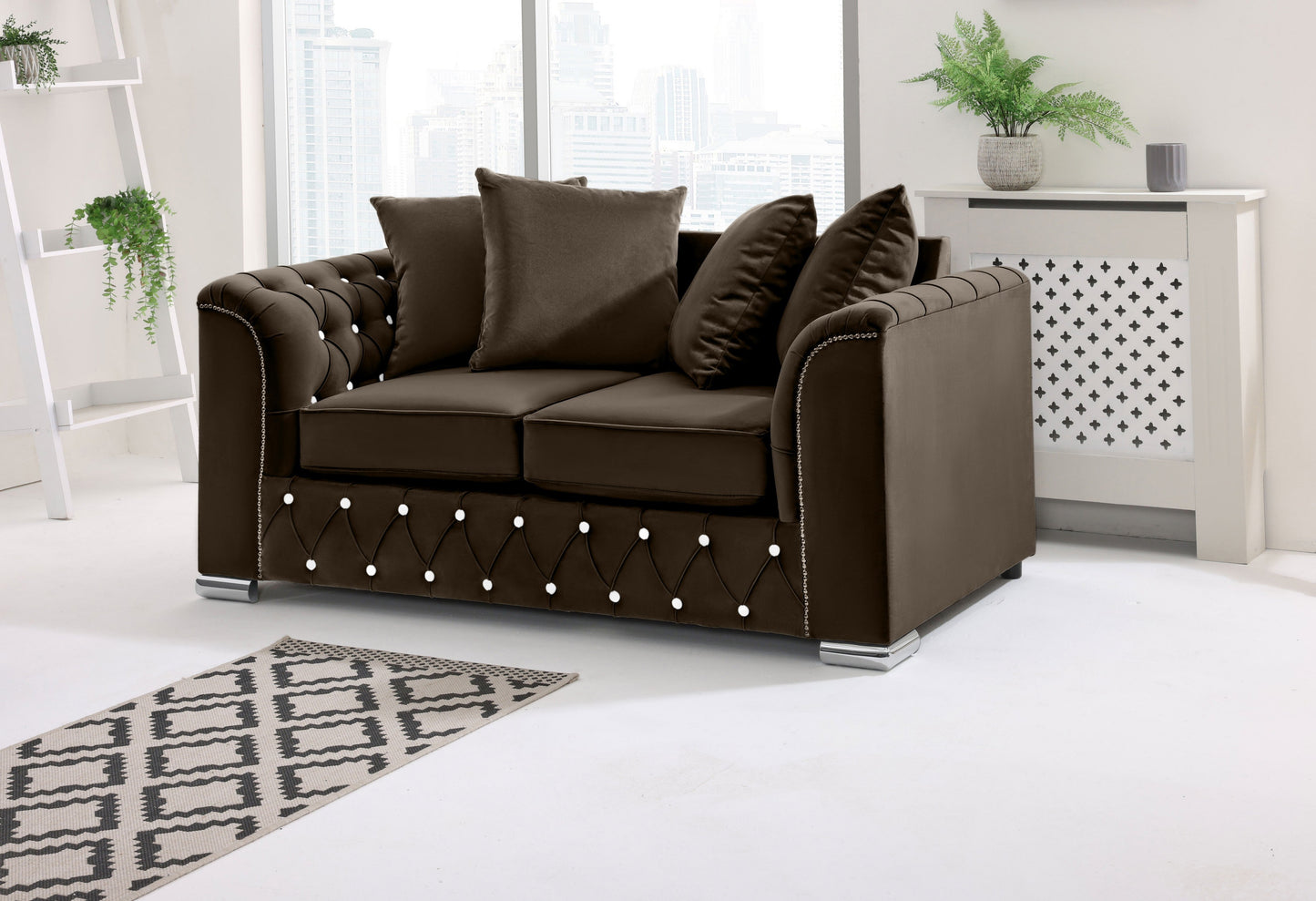 Santoro 3+2 Scatterback + Diamonds - Sofa Scape UK