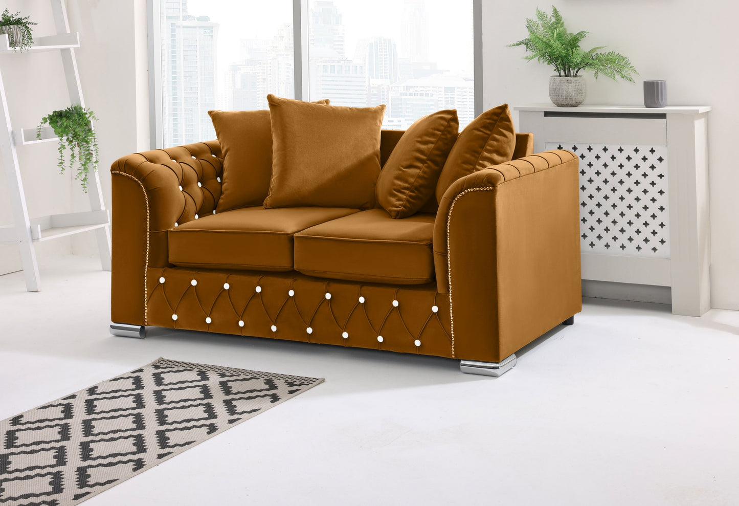 Santoro 3+2 Scatterback + Diamonds - Sofa Scape UK