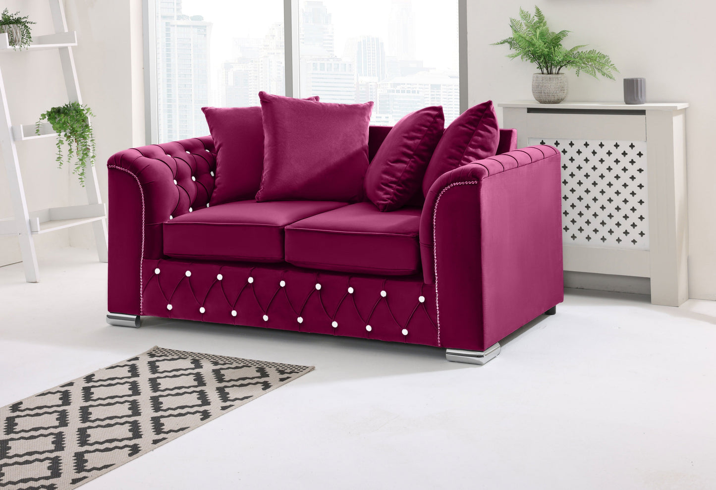 Santoro 3+2 Scatterback + Diamonds - Sofa Scape UK