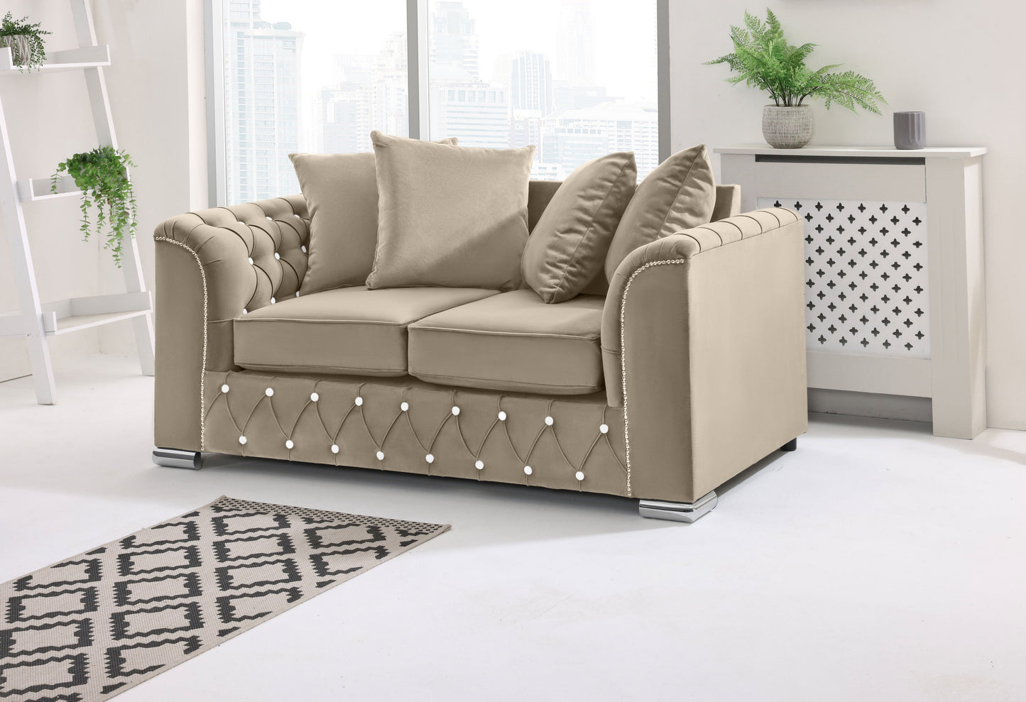 Santoro 3+2 Scatterback + Diamonds - Sofa Scape UK