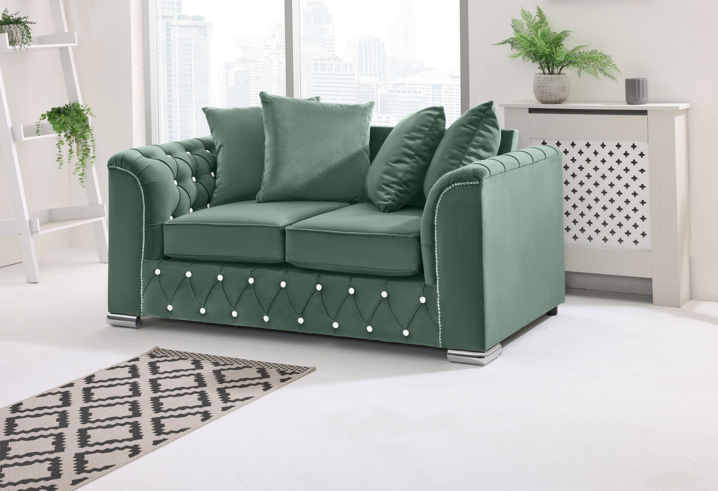 Santoro 3+2 Scatterback + Diamonds - Sofa Scape UK