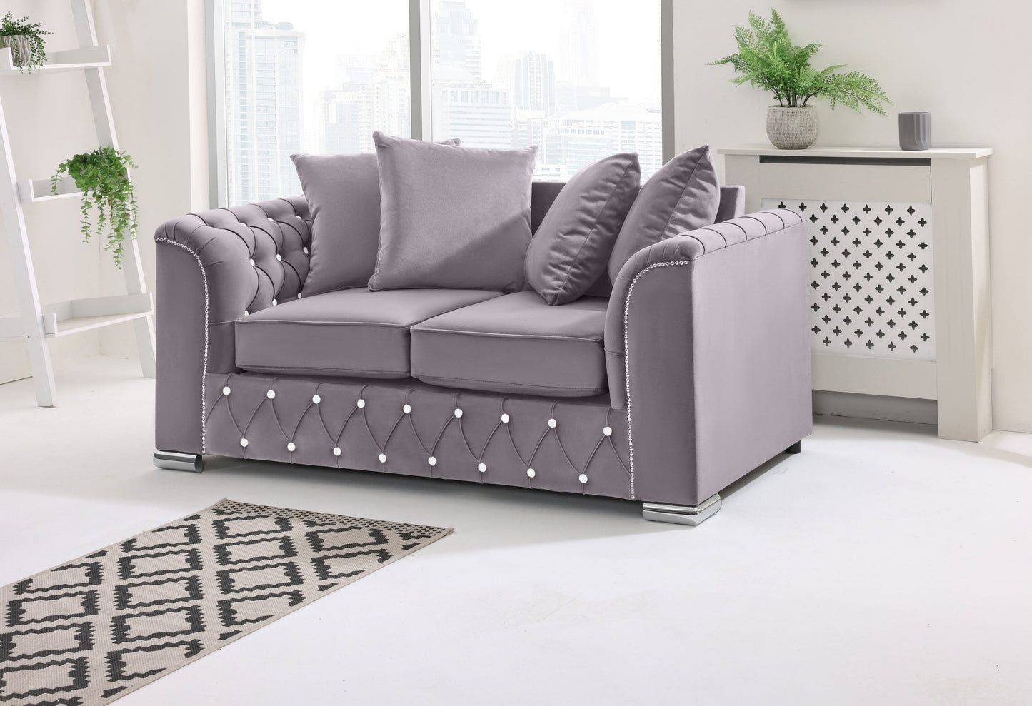 Santoro 3+2 Scatterback + Diamonds - Sofa Scape UK