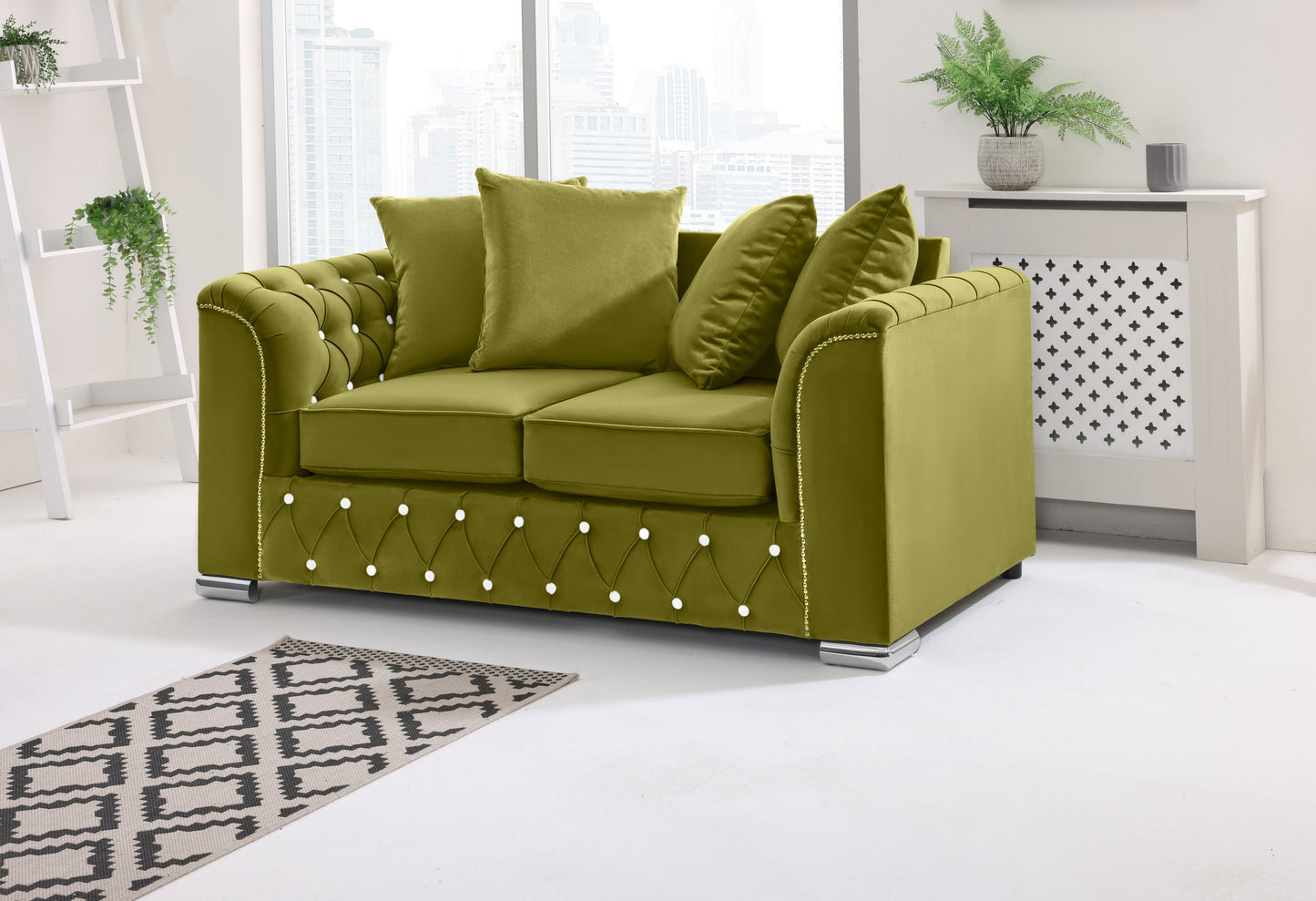 Santoro 3+2 Scatterback + Diamonds - Sofa Scape UK