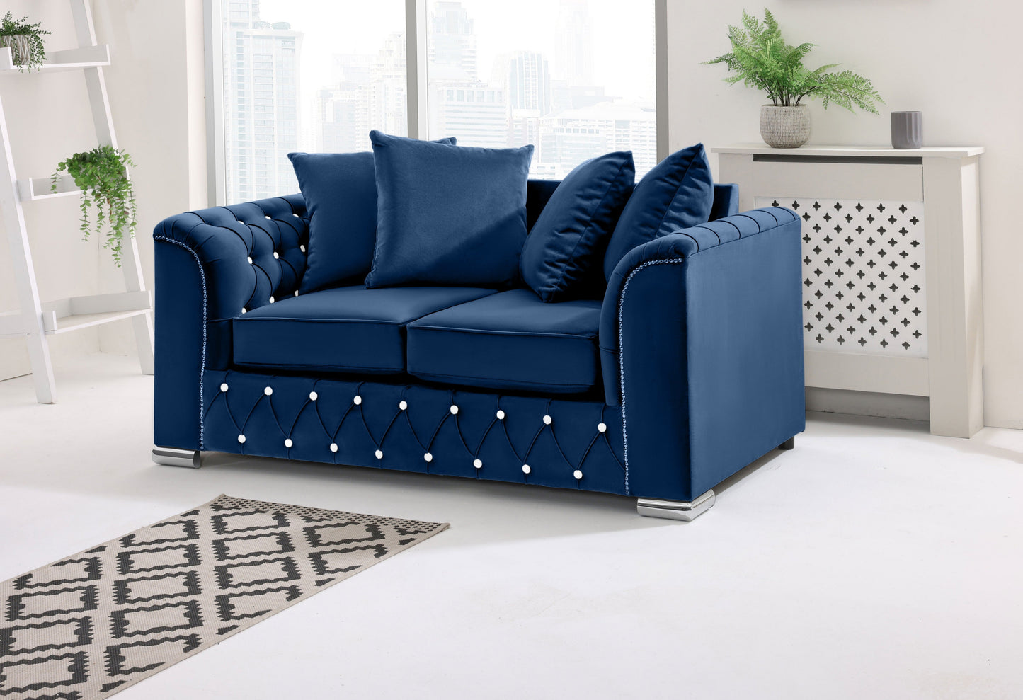Santoro 3+2 Scatterback + Diamonds - Sofa Scape UK