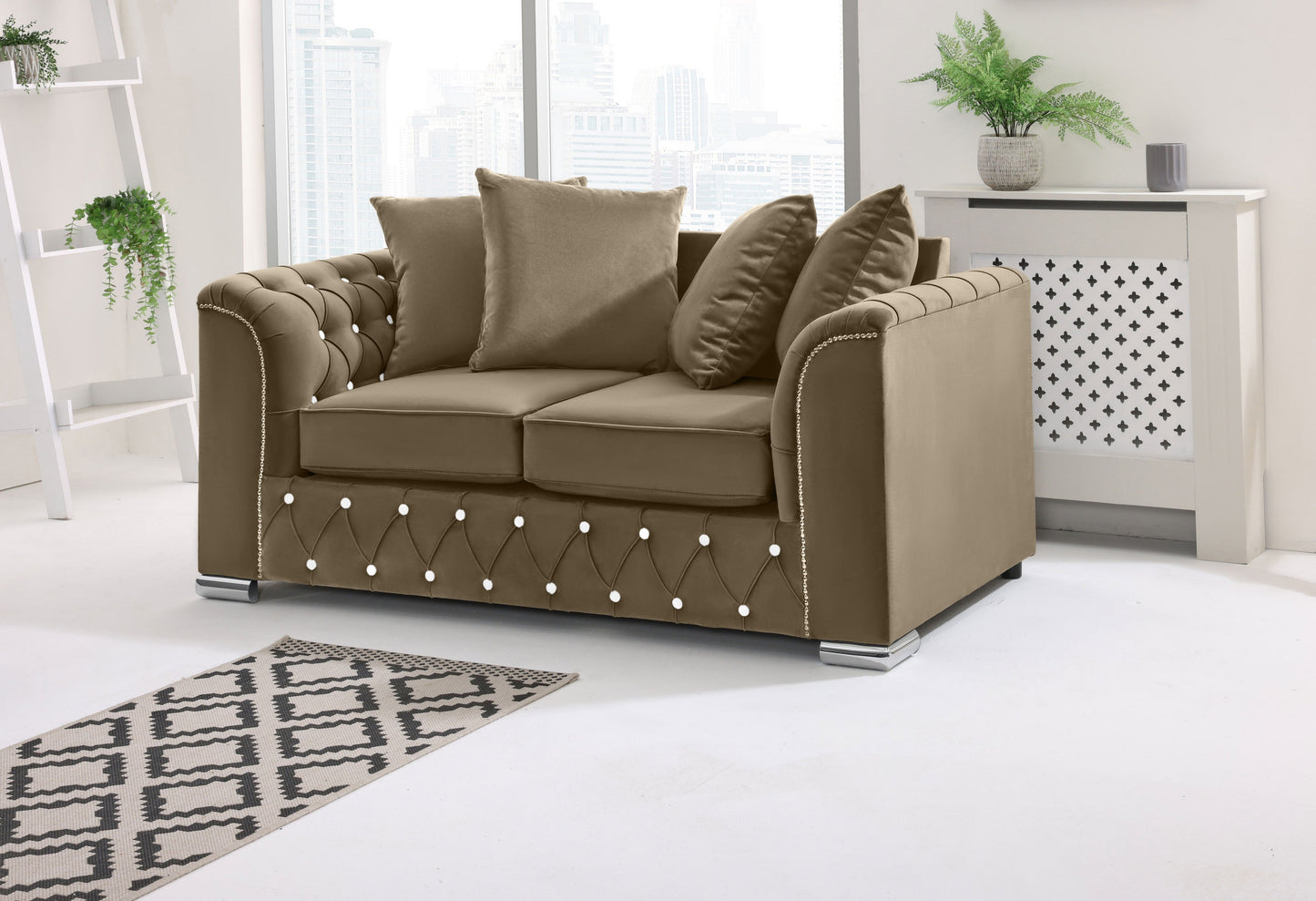 Santoro 3+2 Scatterback + Diamonds - Sofa Scape UK