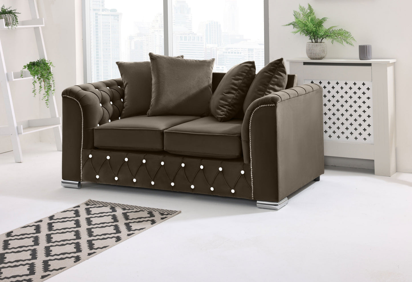 Santoro 3+2 Scatterback + Diamonds - Sofa Scape UK