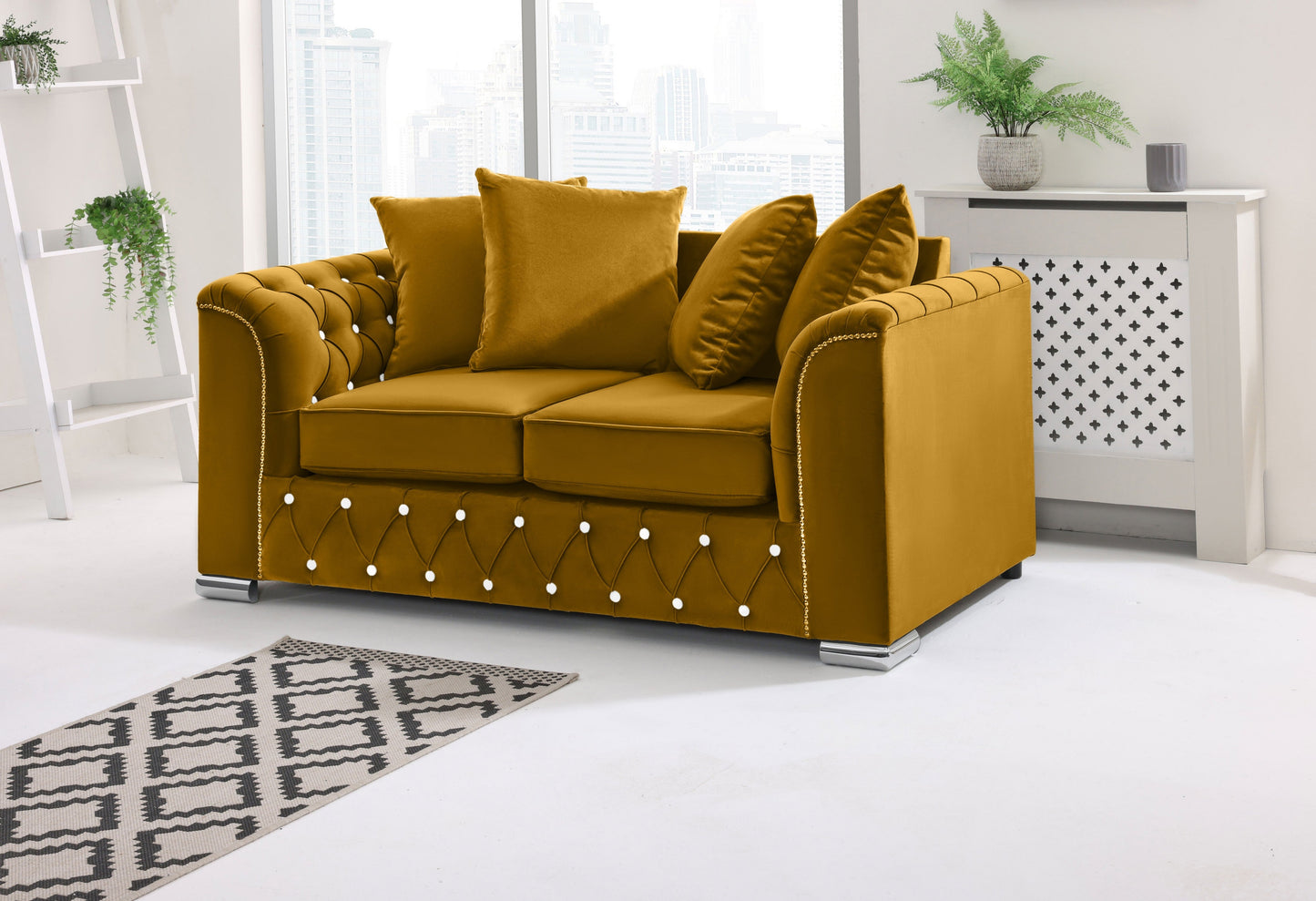 Santoro 3+2 Scatterback + Diamonds - Sofa Scape UK