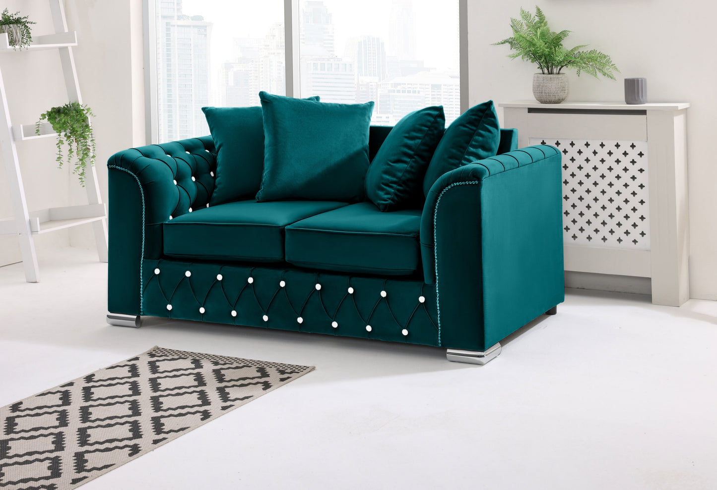 Santoro 3+2 Scatterback + Diamonds - Sofa Scape UK