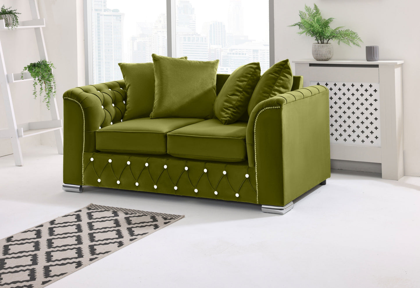 Santoro 3+2 Scatterback + Diamonds - Sofa Scape UK