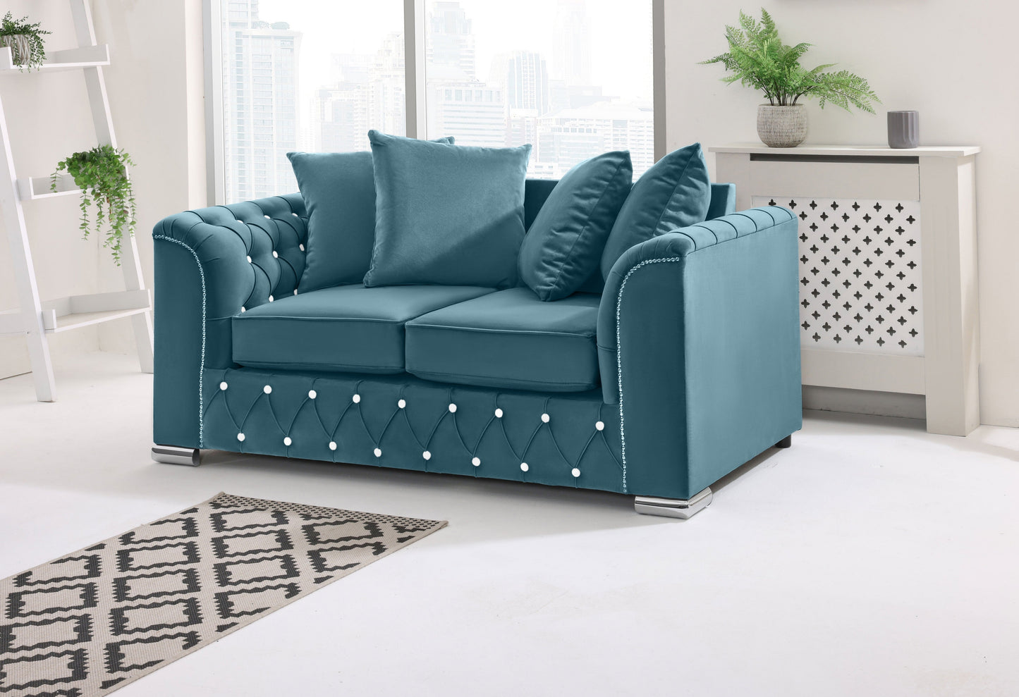 Santoro 3+2 Scatterback + Diamonds - Sofa Scape UK