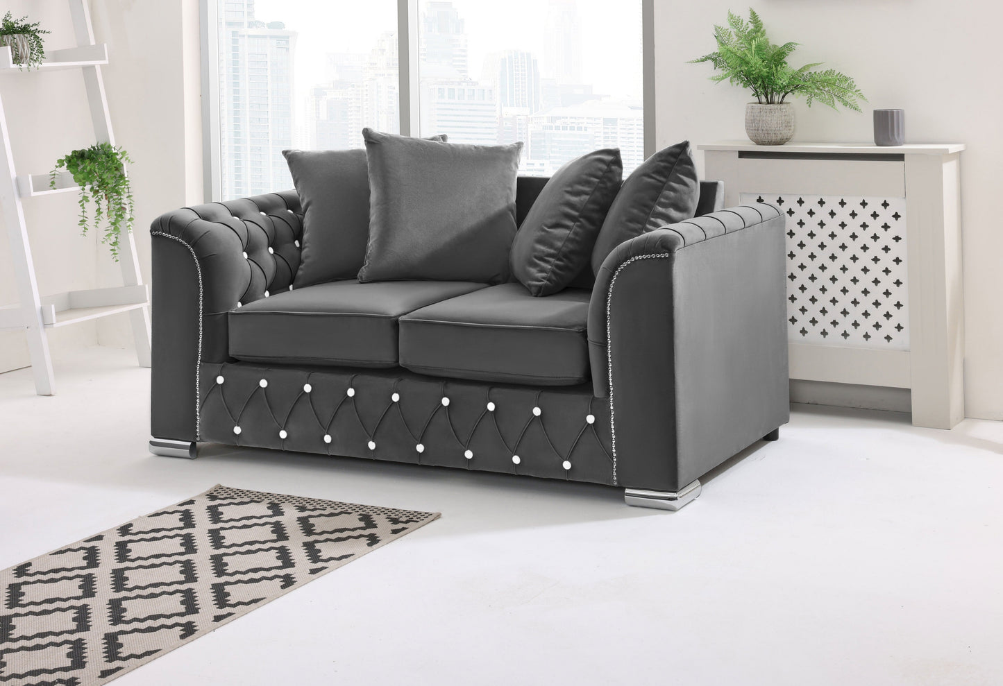 Santoro 3+2 Scatterback + Diamonds - Sofa Scape UK