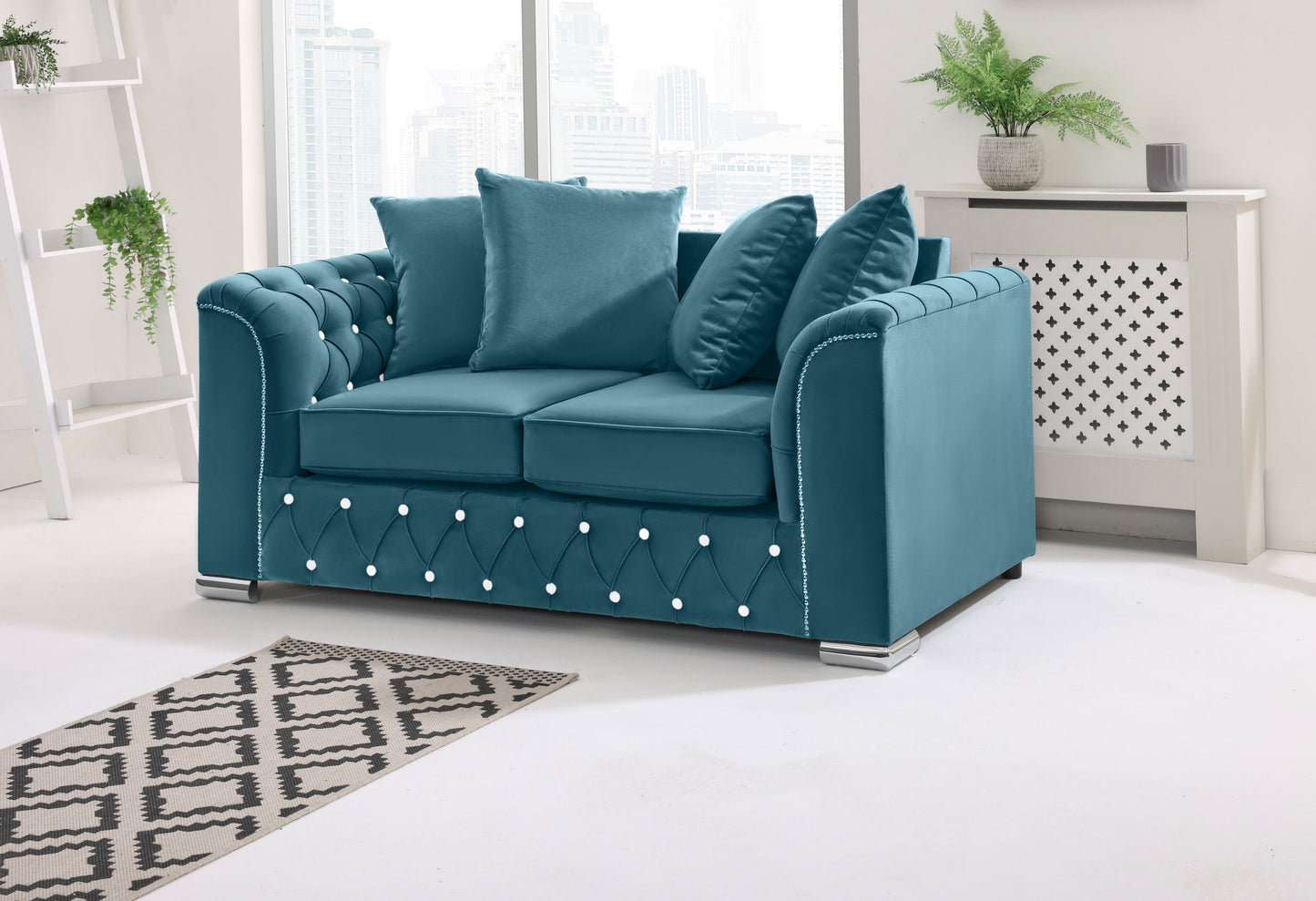 Santoro 3+2 Scatterback + Diamonds - Sofa Scape UK