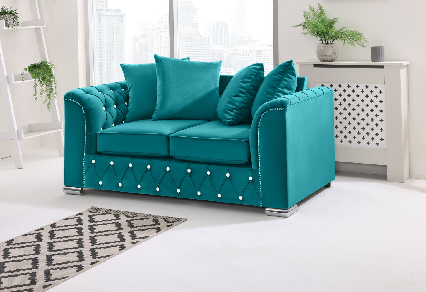 Santoro 3+2 Scatterback + Diamonds - Sofa Scape UK