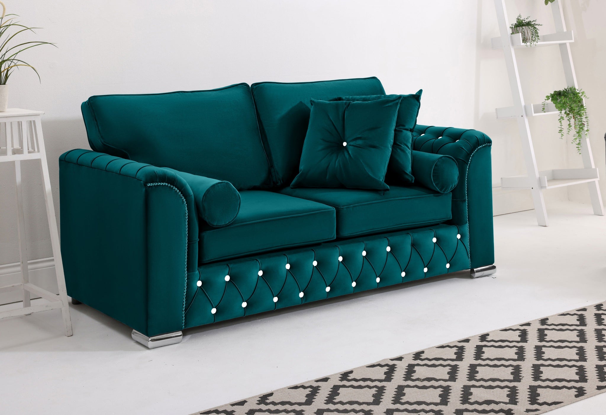 Santoro 3+2 Fullback + Extra Cushions + Diamonds
