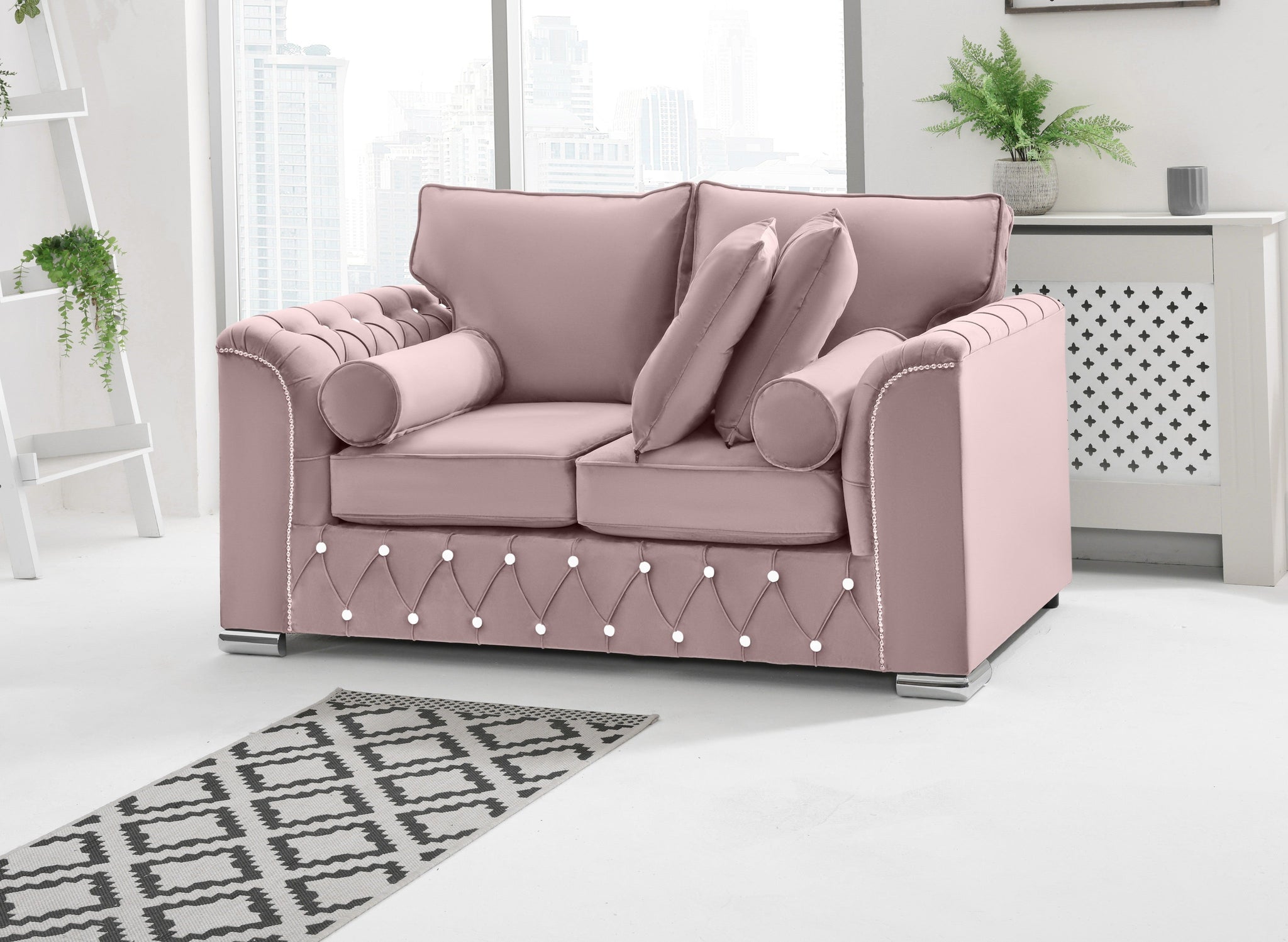 Santoro 3+2 Fullback + Extra Cushions + Diamonds
