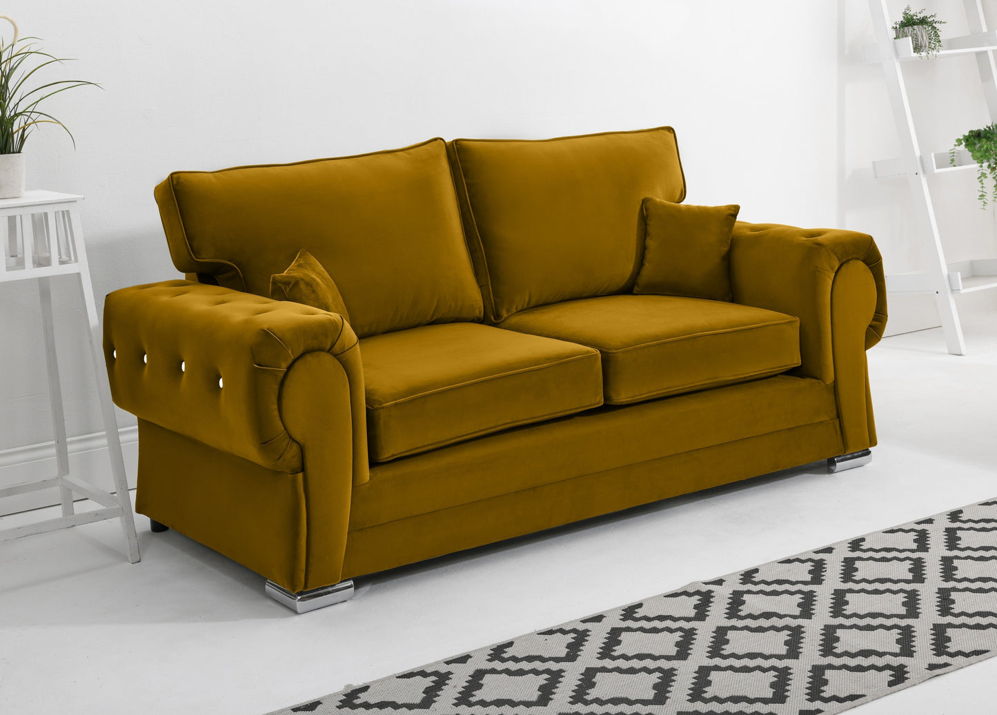 Lucera Plush  3+2 Fullback + Diamonds