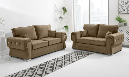 Lucera Plush  3+2 Fullback + Diamonds