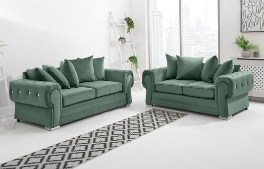 Lucera Plush 3+2 Scatterback + Diamonds