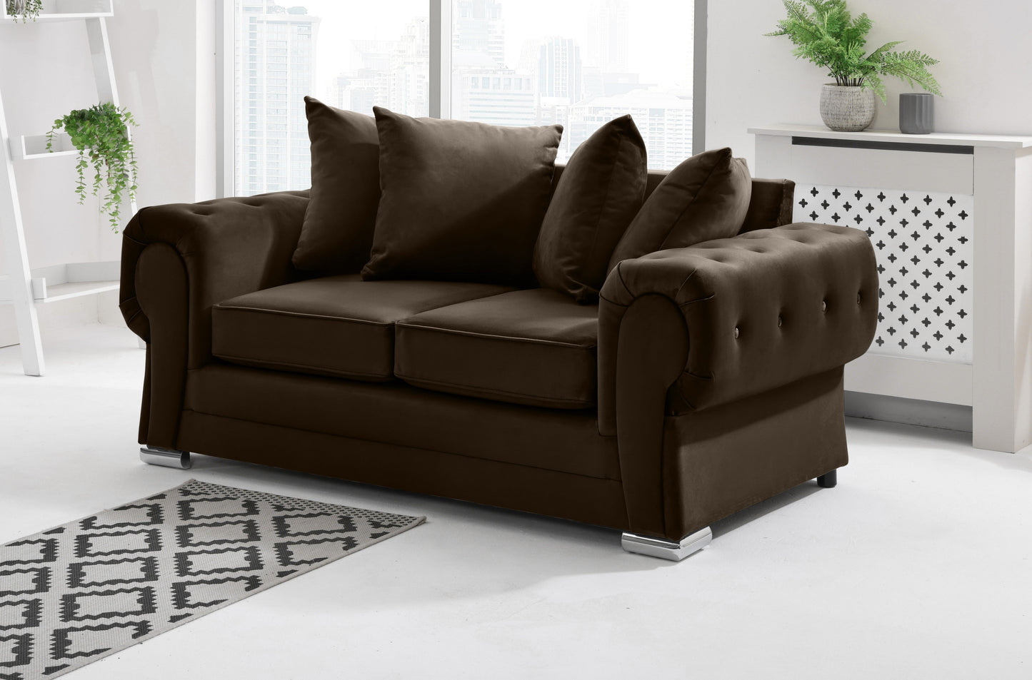Lucera Plush 3+2 Scatterback + Diamonds