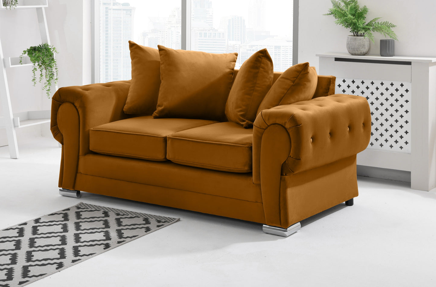 Lucera Plush 3+2 Scatterback + Diamonds