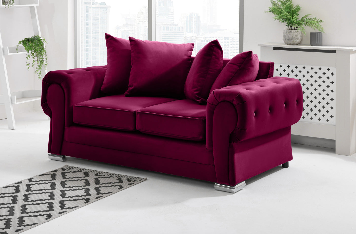 Lucera Plush 3+2 Scatterback + Diamonds