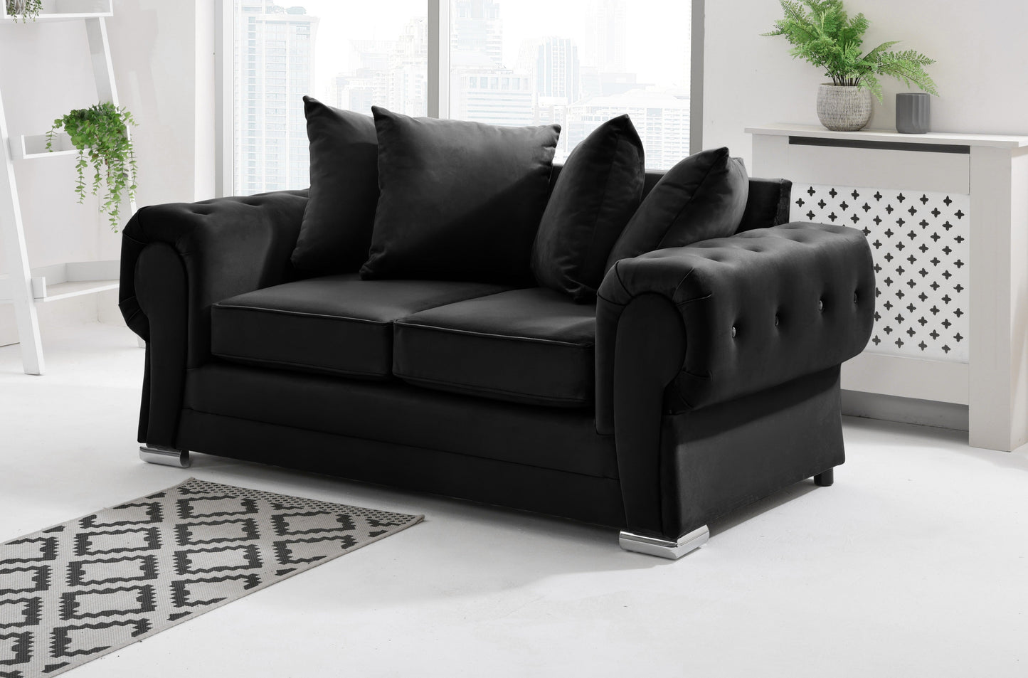 Lucera Plush 3+2 Scatterback + Diamonds