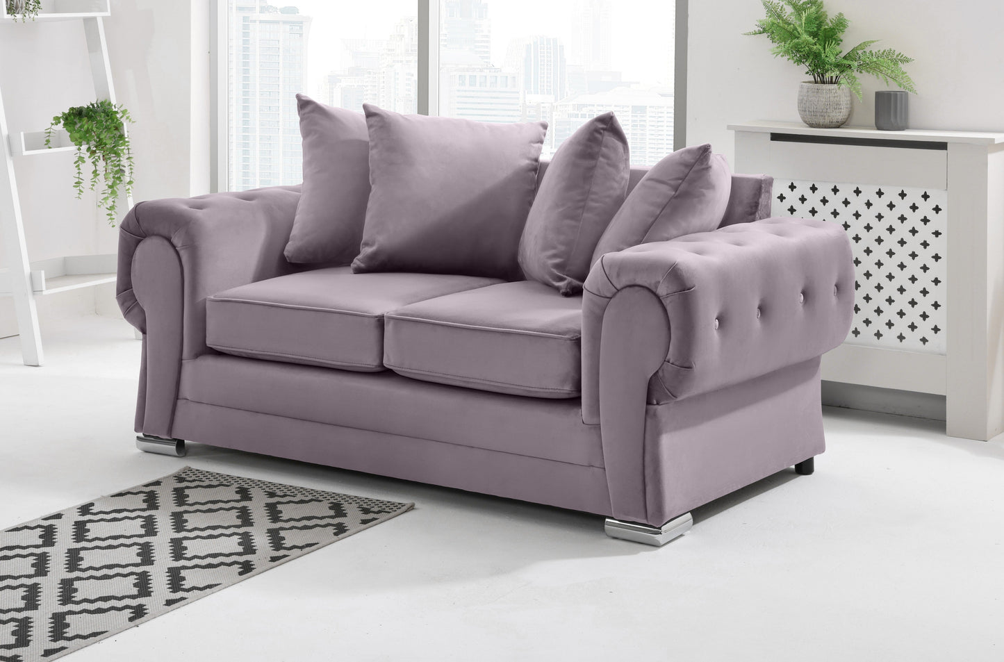 Lucera Plush 3+2 Scatterback + Diamonds