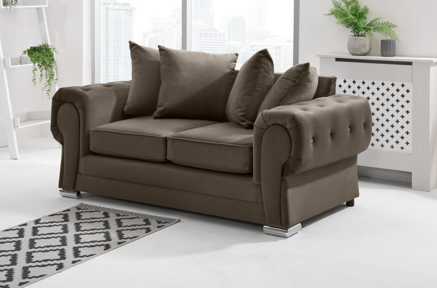 Lucera Plush 3+2 Scatterback + Diamonds