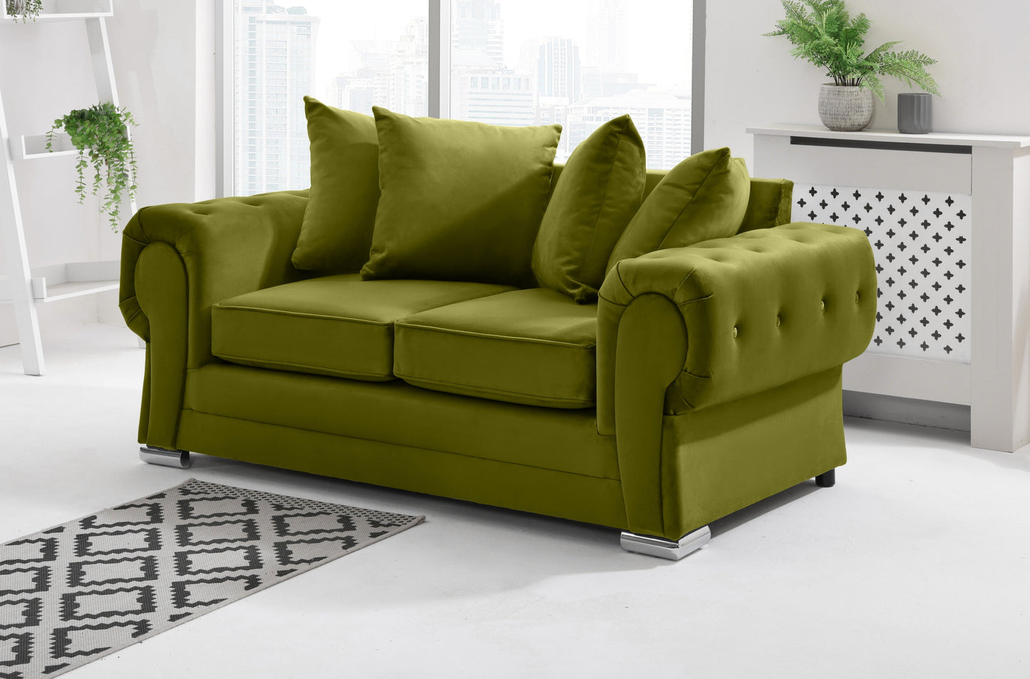 Lucera Plush 3+2 Scatterback + Diamonds