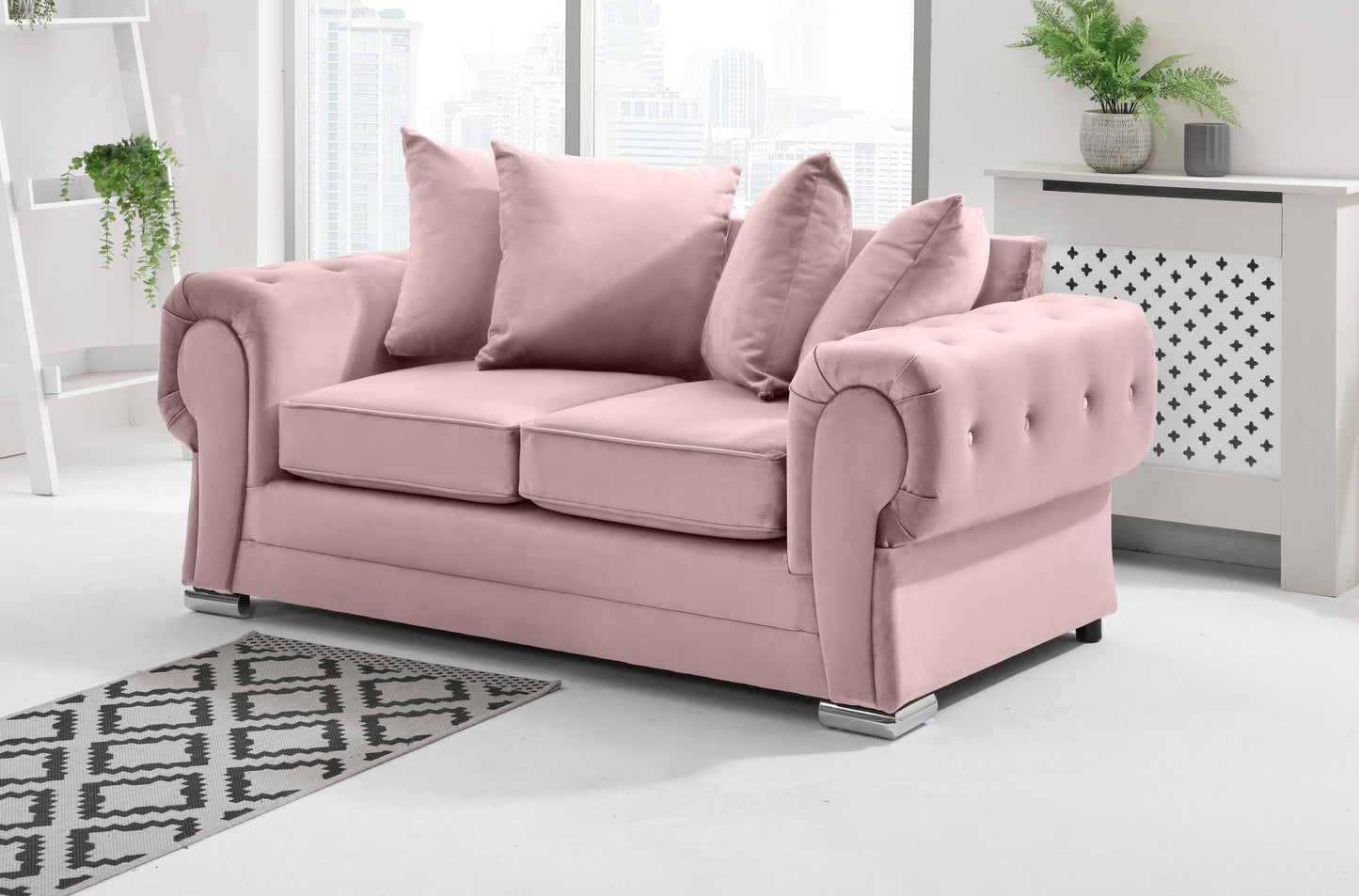 Lucera Plush 3+2 Scatterback + Diamonds