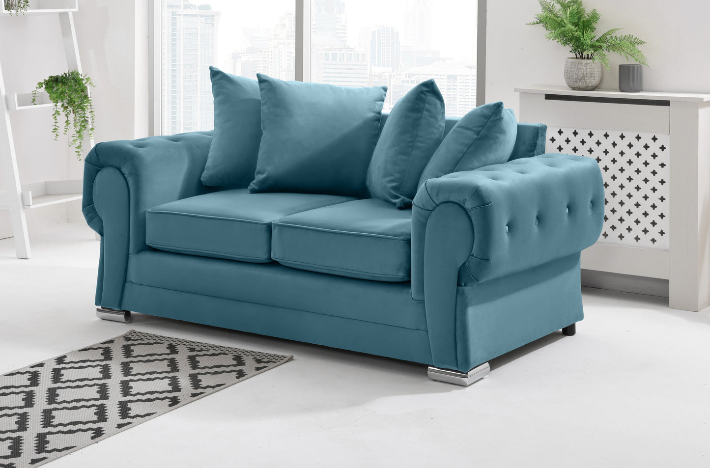 Lucera Plush 3+2 Scatterback + Diamonds