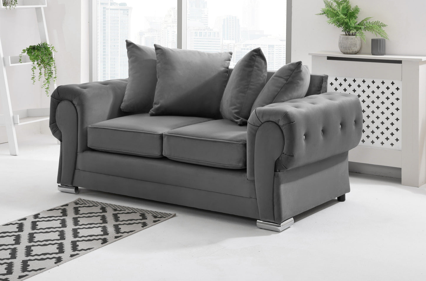 Lucera Plush 3+2 Scatterback + Diamonds