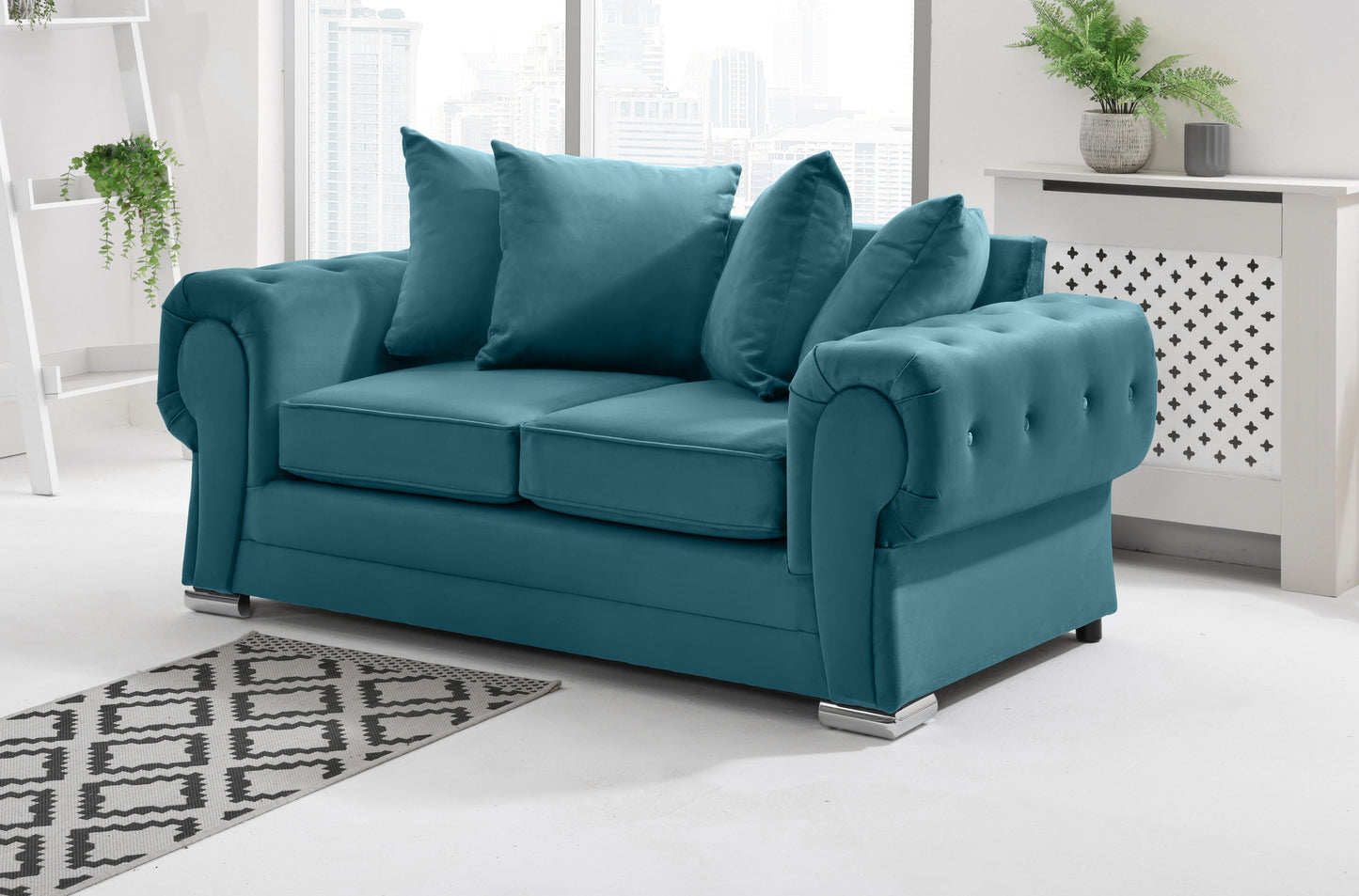 Lucera Plush 3+2 Scatterback + Diamonds
