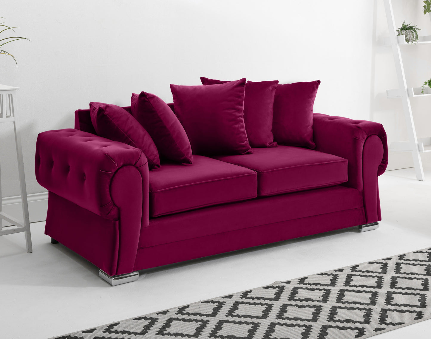 Lucera Plush 3+2 Scatterback + Diamonds