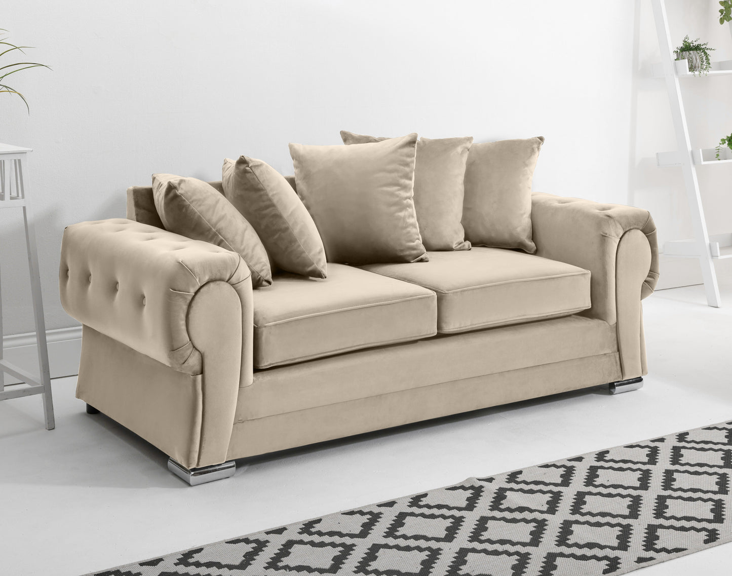 Lucera Plush 3+2 Scatterback + Diamonds
