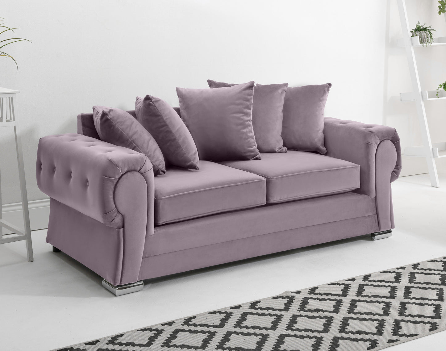 Lucera Plush 3+2 Scatterback + Diamonds