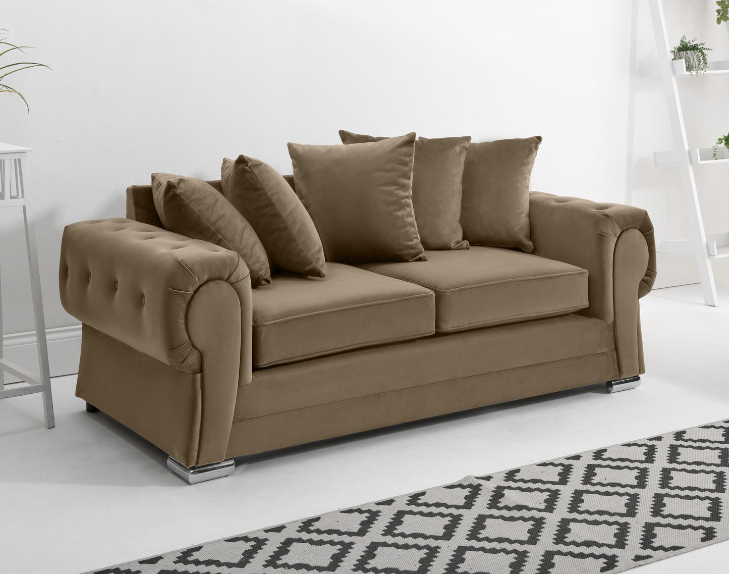 Lucera Plush 3+2 Scatterback + Diamonds