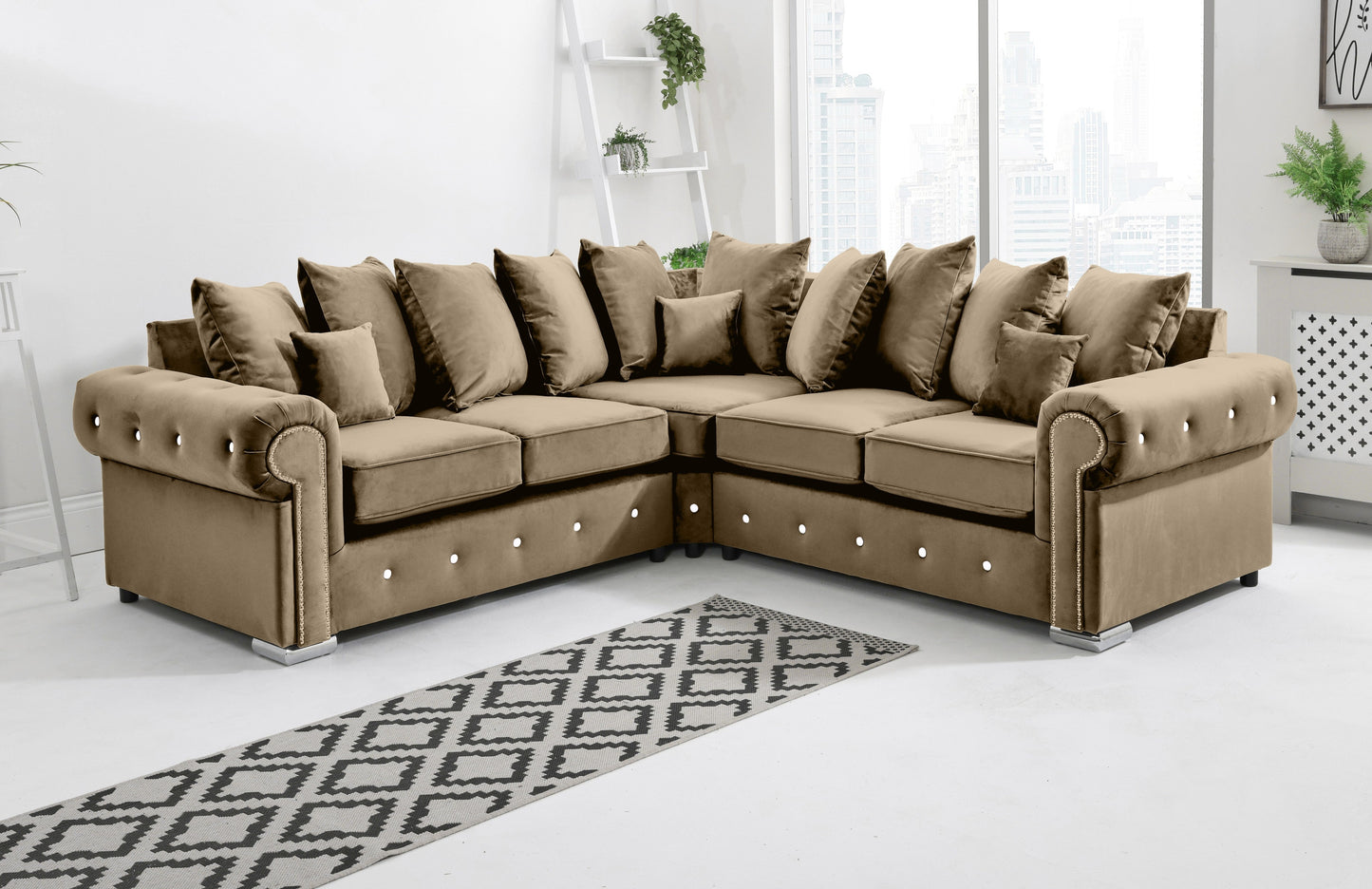 Novara Corner Scatterback + Diamonds