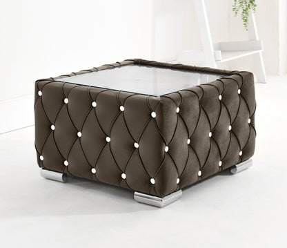 Lucera Plush Corner Scatterback + Diamonds